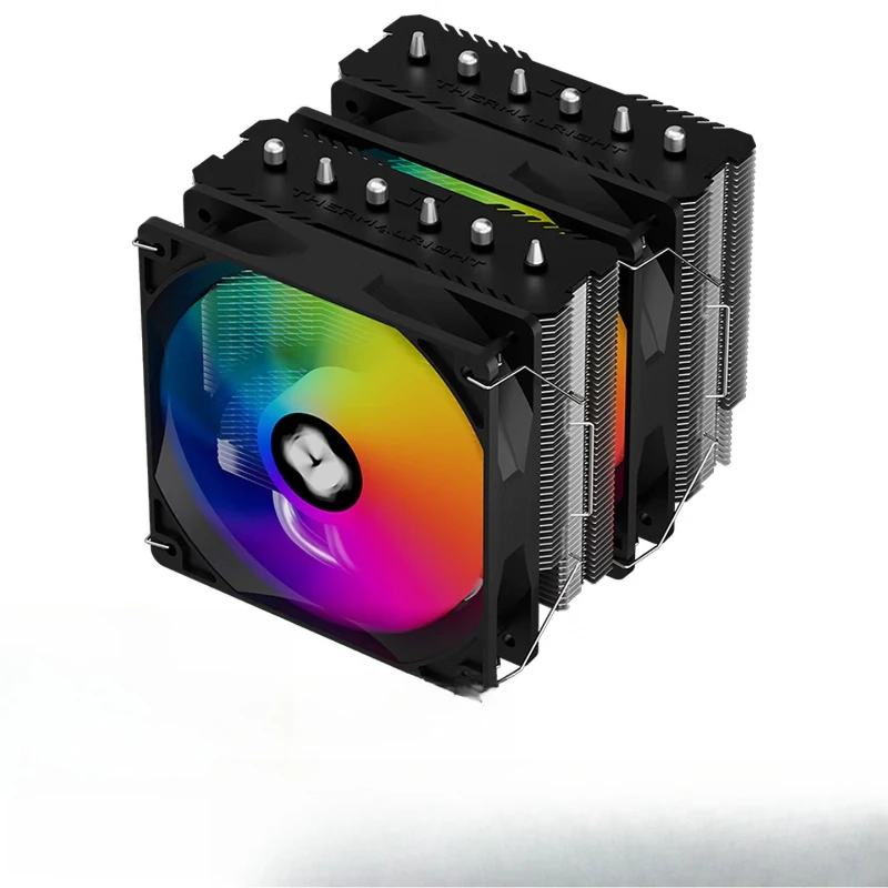 Peerless Assassin 120 SE ARGB Air Cooled Radiator AGHP Reverse Gravity 6 Heat Pipe Reverse Dual C12C-S Fan PA120 SE ARGB