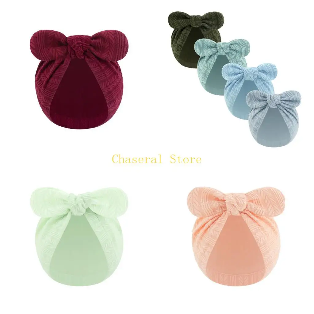 

E7CE Детская шапка для плода, хлопковая мягкая удобная шапочка для новорожденных, стильная шапка без полей