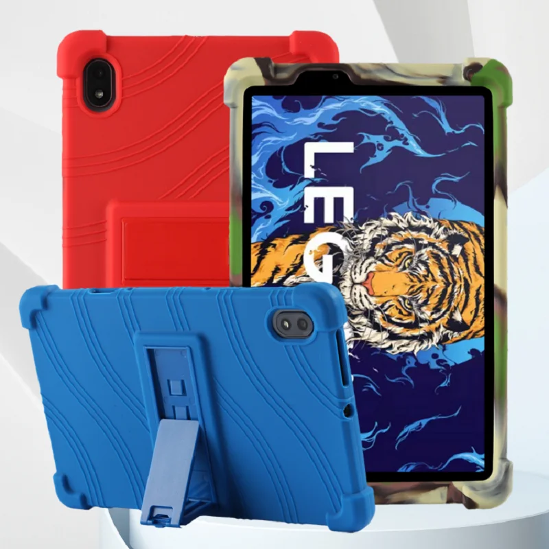

Утолщенный силиконовый чехол с подставкой для Funda Lenovo Legion Y700 Case 8,8 2023, модель игрового планшетного ПК: женская модель TB320