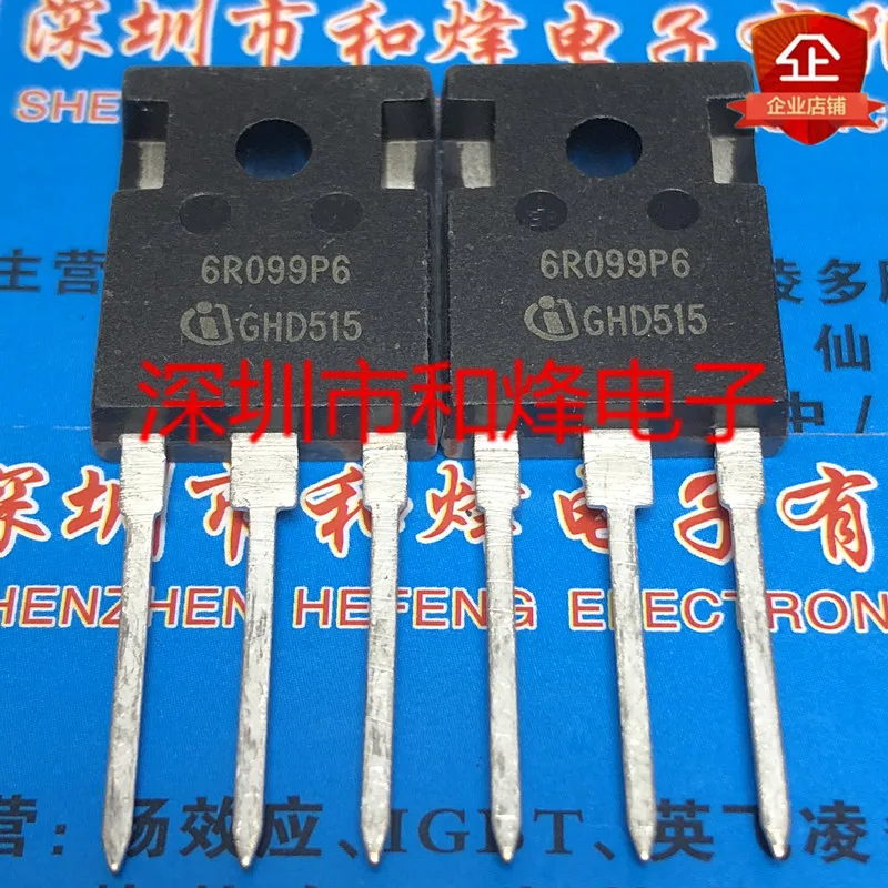 Free shipping  IPW60R099P6 6R099P6  TO-247 650V 109A      10PCS