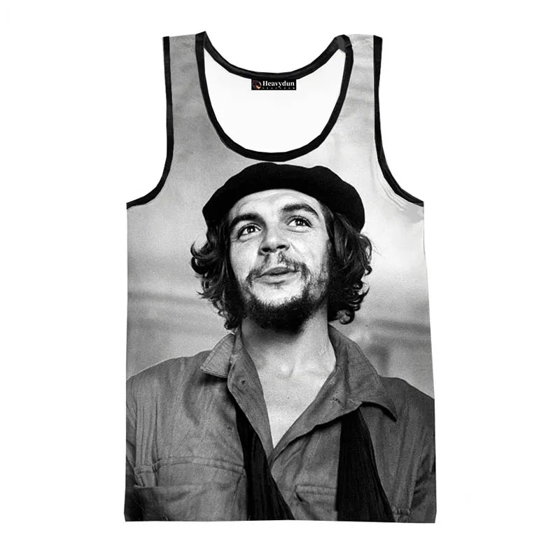 New Che Guevar 3D Print Tank Tops Retro Casual Men's Clothing Women Streetwear Quick-drying Sleeveless Shirts Ropa Hombre