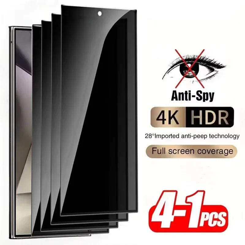Sichtschutzfolie für Samsung Galaxy S26 Ultra Anti-Spy Panzerglas für S25 S24 Ultra S21 S22 S23 S24 FE S26 Plus M54