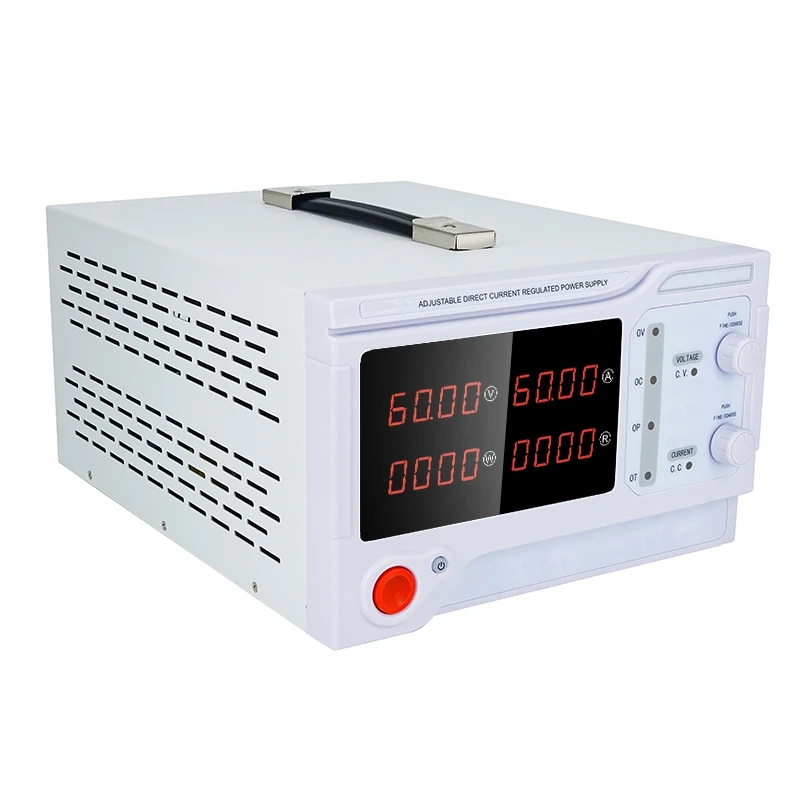 

MYAMI 60V 10A 15A 20A 30A 50A 60A 100A Лабораторный настольный источник питания постоянного тока с регулируемым напряжением для тестирования двигателя зарядки аккумулятора