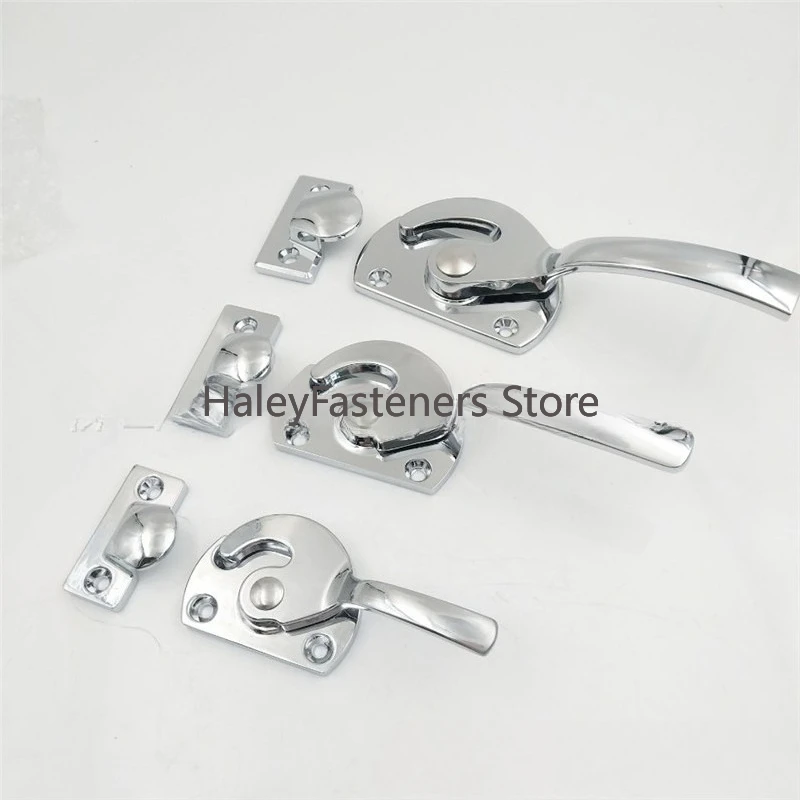 

Electric Zinc Alloy Cabinet Door Lock Sealing Handle Mechanical Flat Pressure Kitchen Oven Door Latch for Home Improvement