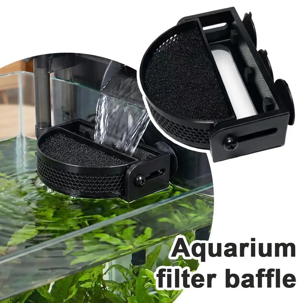 Aquarium Filter Fish Tank Water Flow Controller & Buffer Fish Tank Flow Regulator Water Change Dispenser Filter Baffle