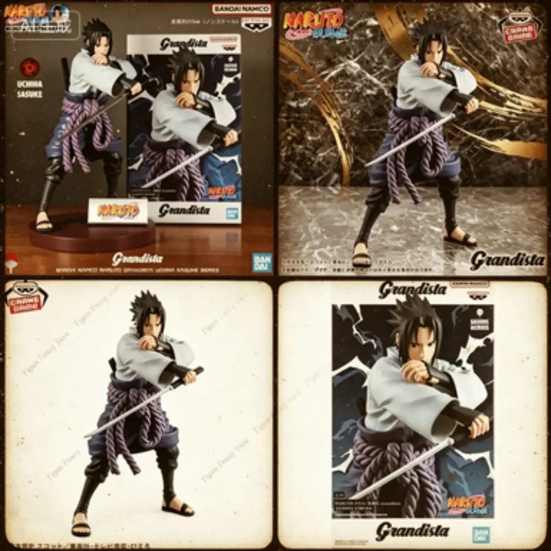 

Special Offer BANPRESTO Grandista Uchiha Sasuke Anime Figure from Naruto Shippuden Genuine Boxed Collectible Toy In Stock