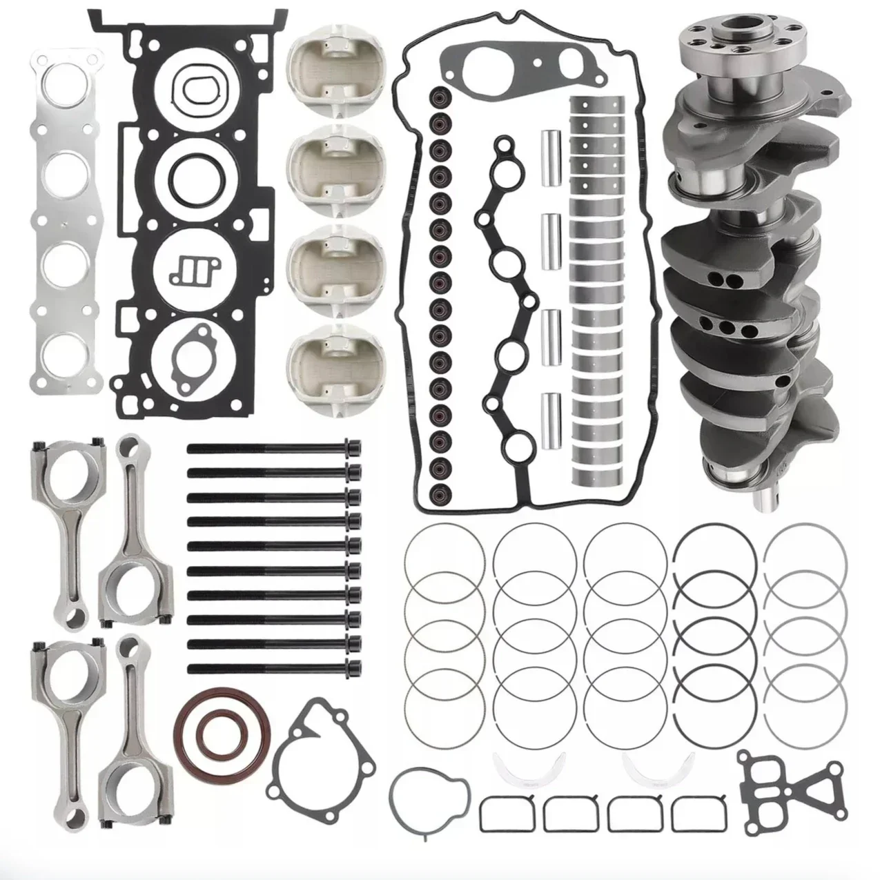 G4KE 2.4L Engine Overhaul Rebuild Kit - For Hyundai, Kia, Crankshaft/Connector