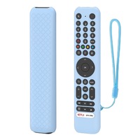 New Silicone Protective Case with Lanyard Protector Soft Shell Shockproof Remote Control Sleeve for TCL RC716/RC833
