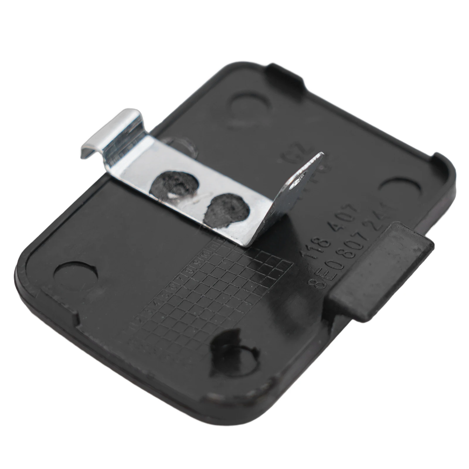 Tow Hook Cap Towing Eye Cover Vehicle 1pcs 8E0807241 Accessories Black Bumper Parts Replacement For A4 B6 2001-2005