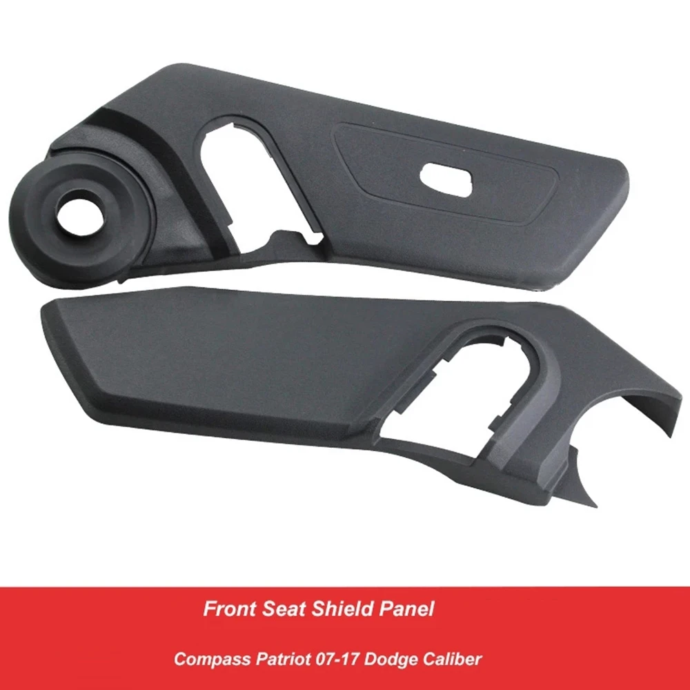 #97J Seat cover,Car Front Right Seat Shield Panel for Jeep Compass Patriot 2007-2017 (Black)