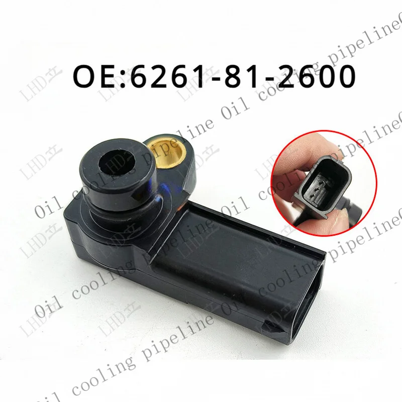 A+ Intake Pressure Sensor 6261-81-2600 For Komatsu Pc400/450-8/6d125/6d170 /