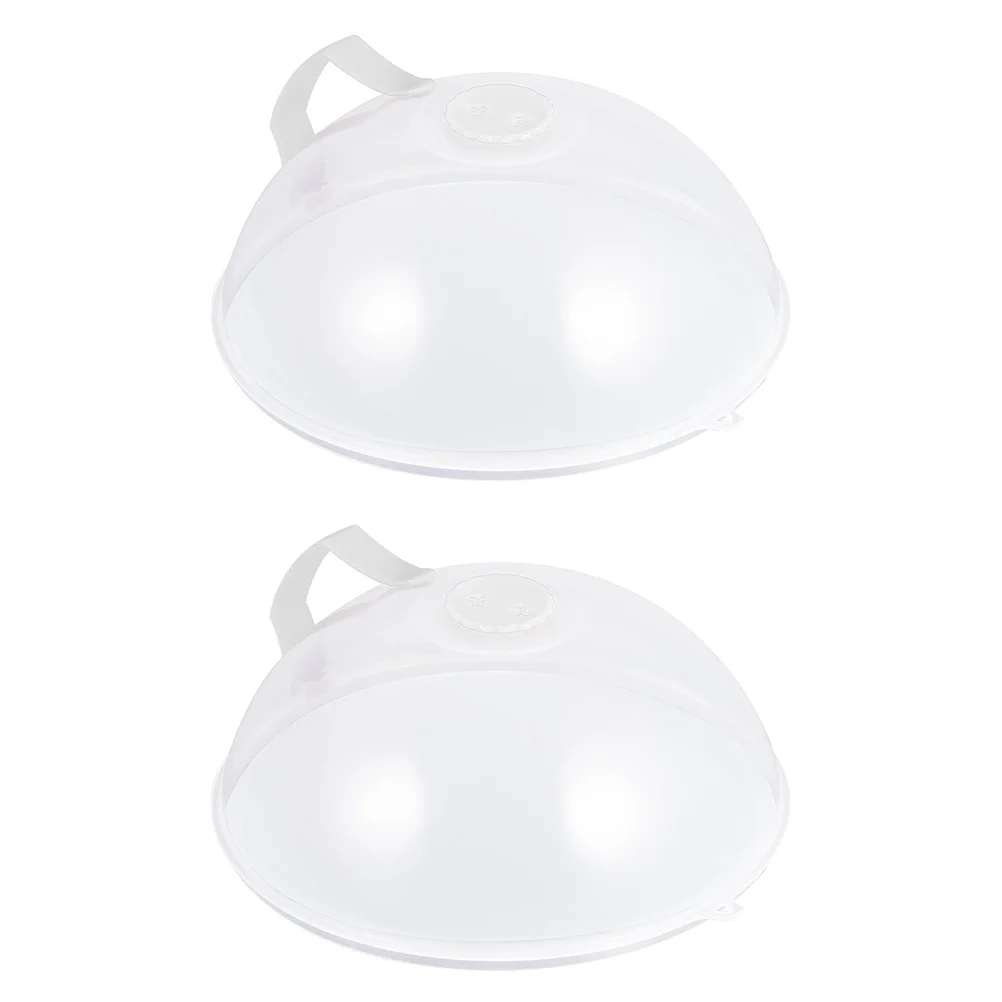

2Pcs Mosquito-Proof Food Covers Practical PP Food Protection Cover Fresh-Keeping Mesh Dish Covers for Home Dining