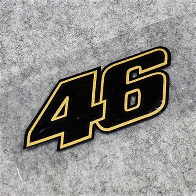 Motorcycle sticker Car sticker No. 46 Racing car sticker Creative personality modified reflective sticker battery car decal auto