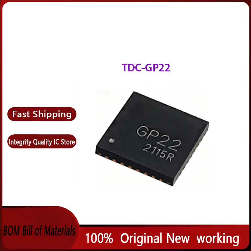 5 unids/lote TDC-GP22 TDCGP22 GP22 QFN32 100% nuevo Original