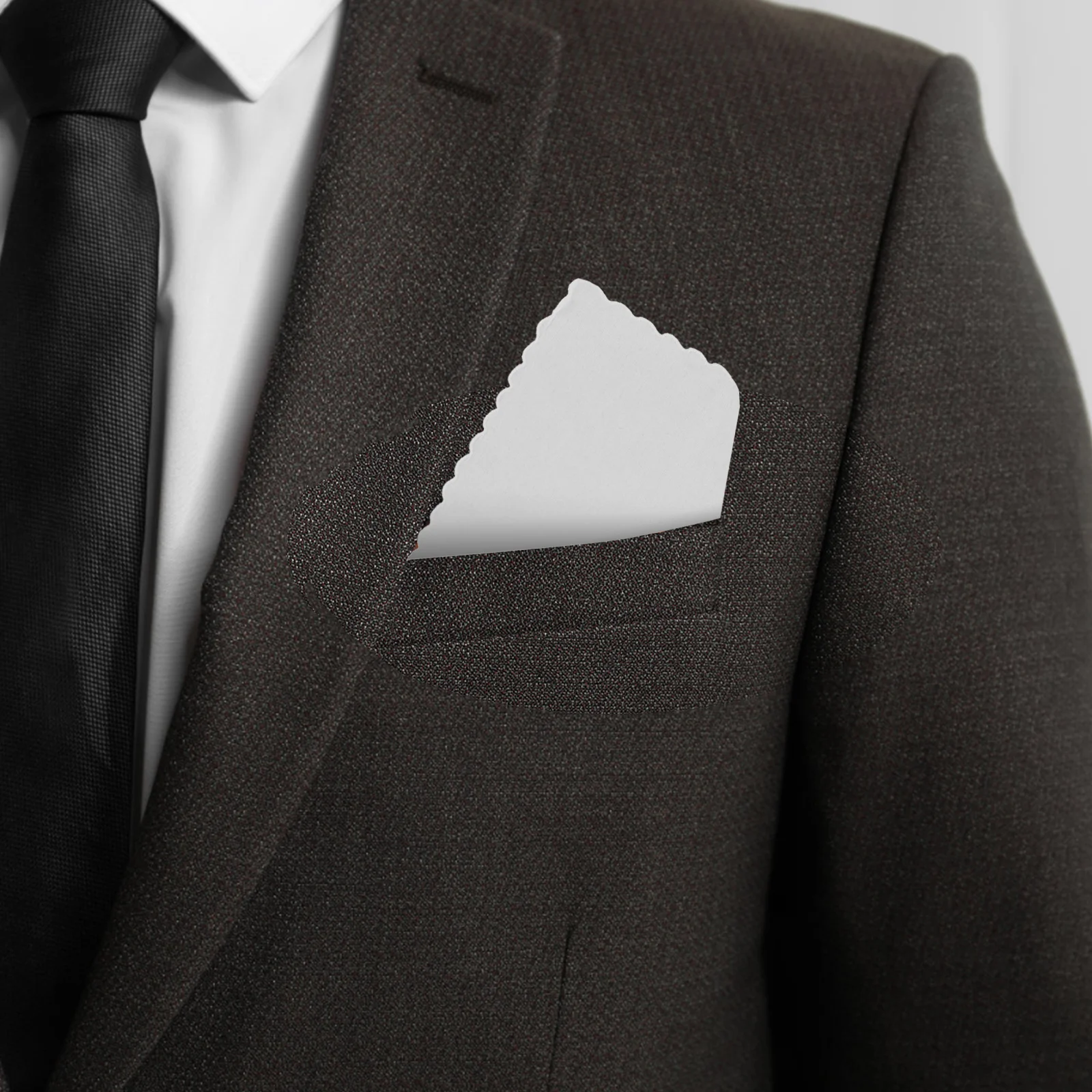 10 قطعة مناديل ناعمة من القطن الخالص مقاس 11.79 بوصة مربعة بيضاء قابلة للتنفس لجيب البدلة للاستخدام اليومي ماكينة قابلة للغسل للرجال والنساء لحفلات الزفاف