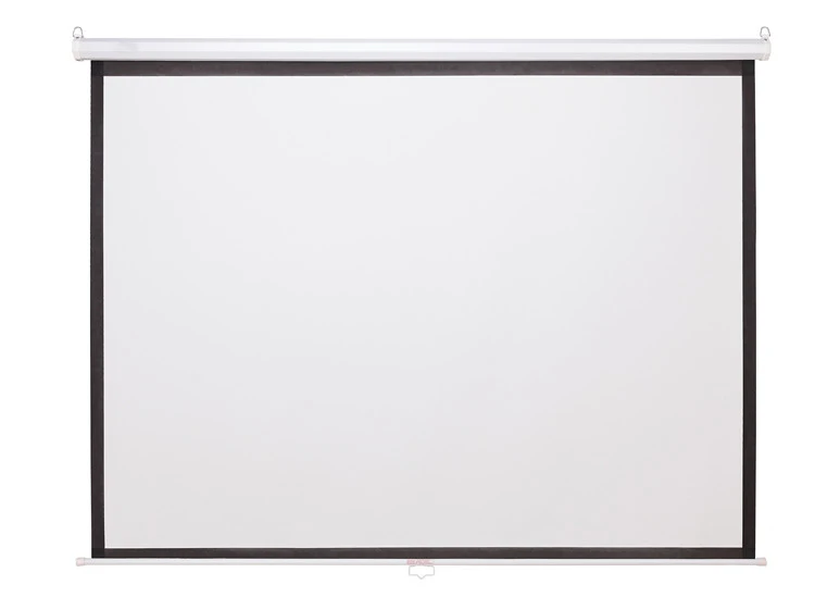 84 Inch 16:9 Electric Wall-Mounted Projector Screen Matte White Remote Lifting Home Cinema Projection Screen