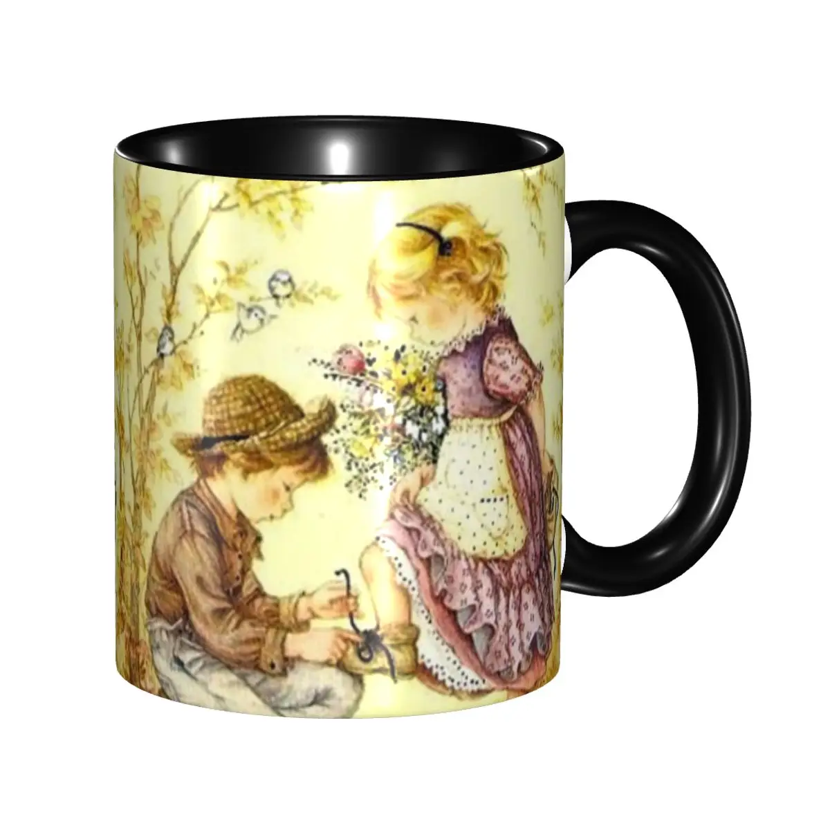 

Customized Cartoon Animation Sarah Kay Mugs DIY Ceramic Milk Tea Coffee Cup