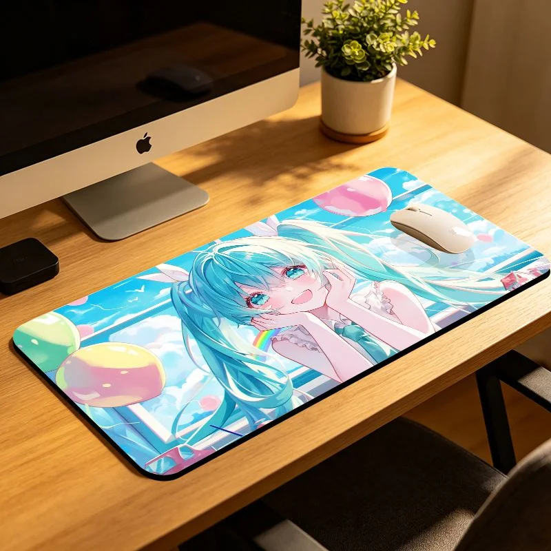 Gaming Keyboard Hand - Alas Meja Gaming VIKAMA Abstrak Motif