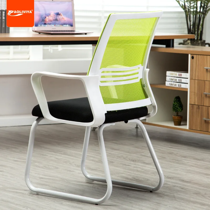 Aoliviya Student Dormitory Mesh Chair Mahjong Bow Chair Home Armchair Computer Chair Office Staff Conference