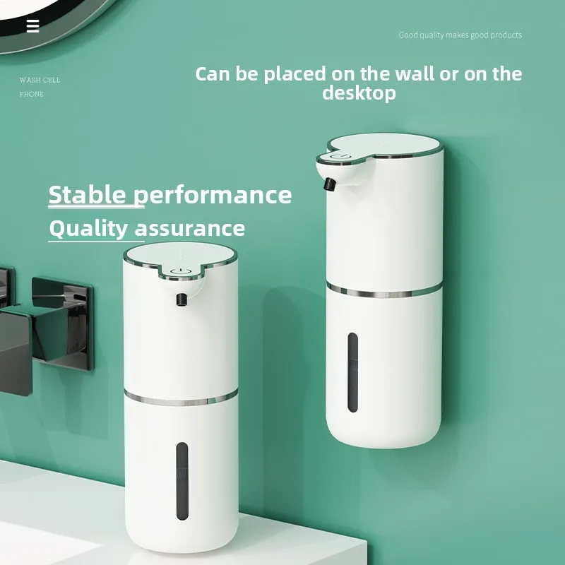 Automatic Induction Soap Dispenser, Foam Hand Sanitizer, Soap Dispenser, Wall-mounted Automatic Induction Washing Mobile Phone