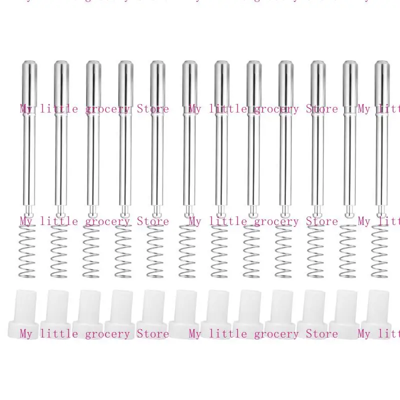 Pacchetto D5BD 12 bloccanti dello stanger con schermata in acciaio Abs ABS Finestra Schermata Pin facile da usare per
