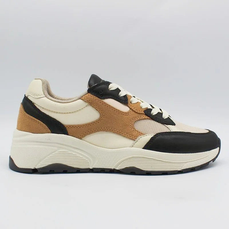 Brand Special Offer Women's Retro Sneakers Suede and Leather Chunky Sole Casual Walking Shoes Comfortable Chunky Dad Shoes Gifts