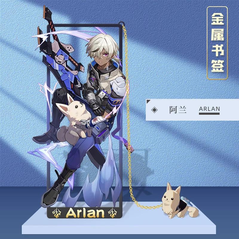 Game Honkai: Star Rail Metal Bookmark Phainon Saber Archer Hyacinthia Cifera Anaxagoras Castorice Stationery Beautiful Gift