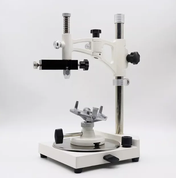 Dental Parallelometer JT-09 with Square Base, Professional Measuring and Visualization Kit for Laboratory with 7 Attachments
