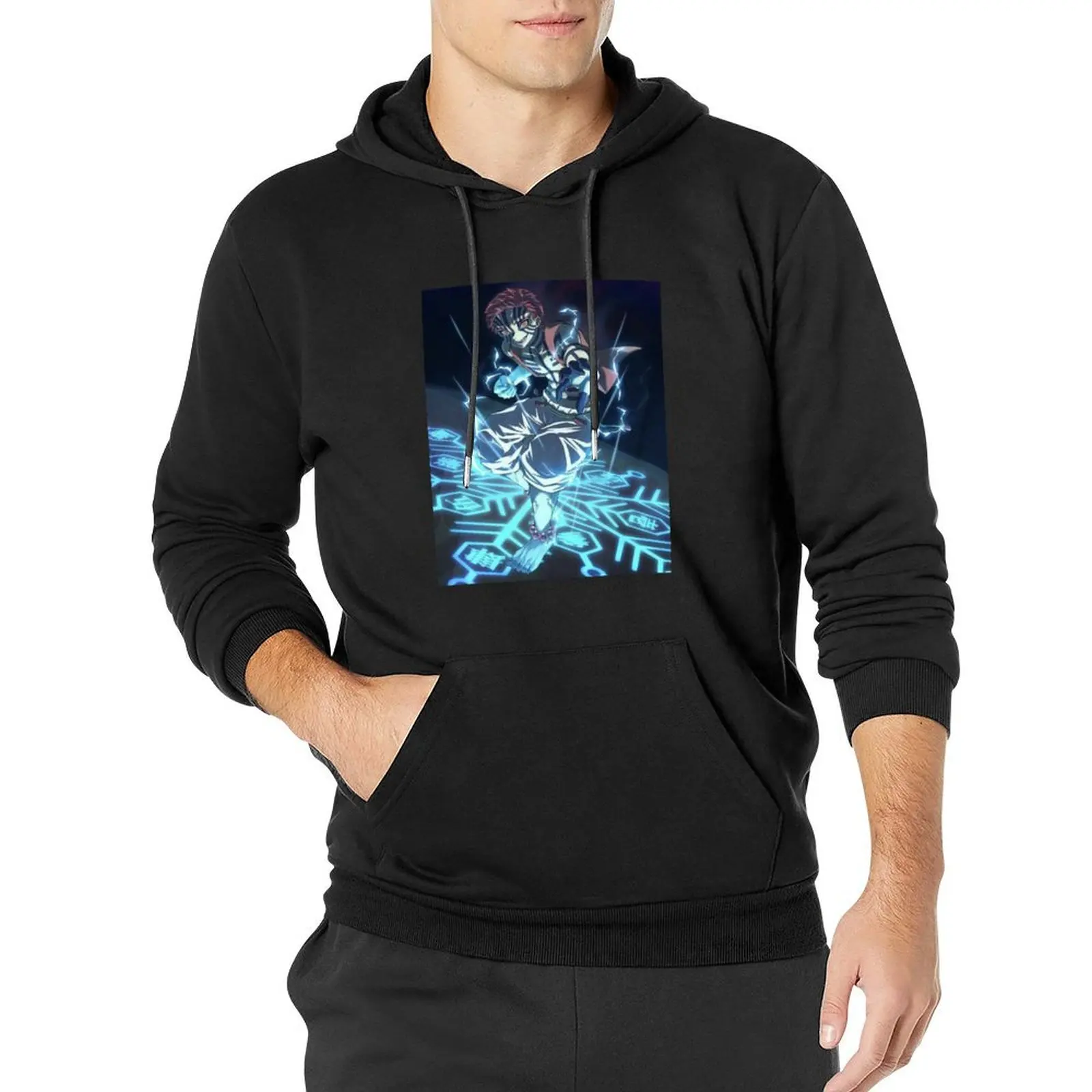 

Akaza Pullover Hoodie mens clothes japanese style japanese hoodie