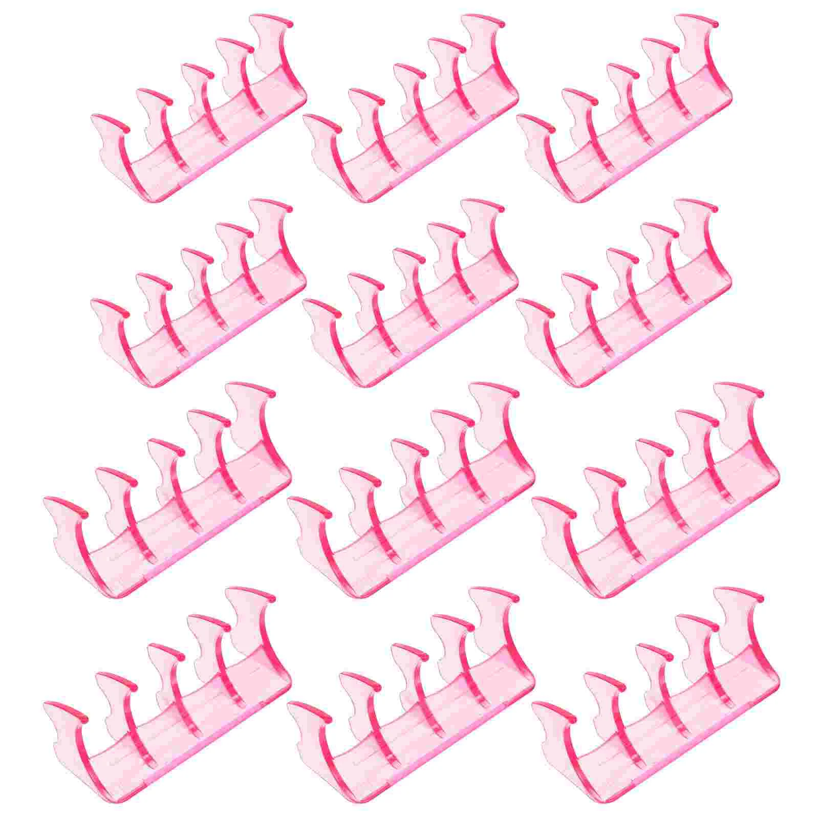 30 Pcs Hair Rollers Hairdressing Insulation Bar Holder Perm Curling Support Clip Blanching Salon Tool Pink Barber