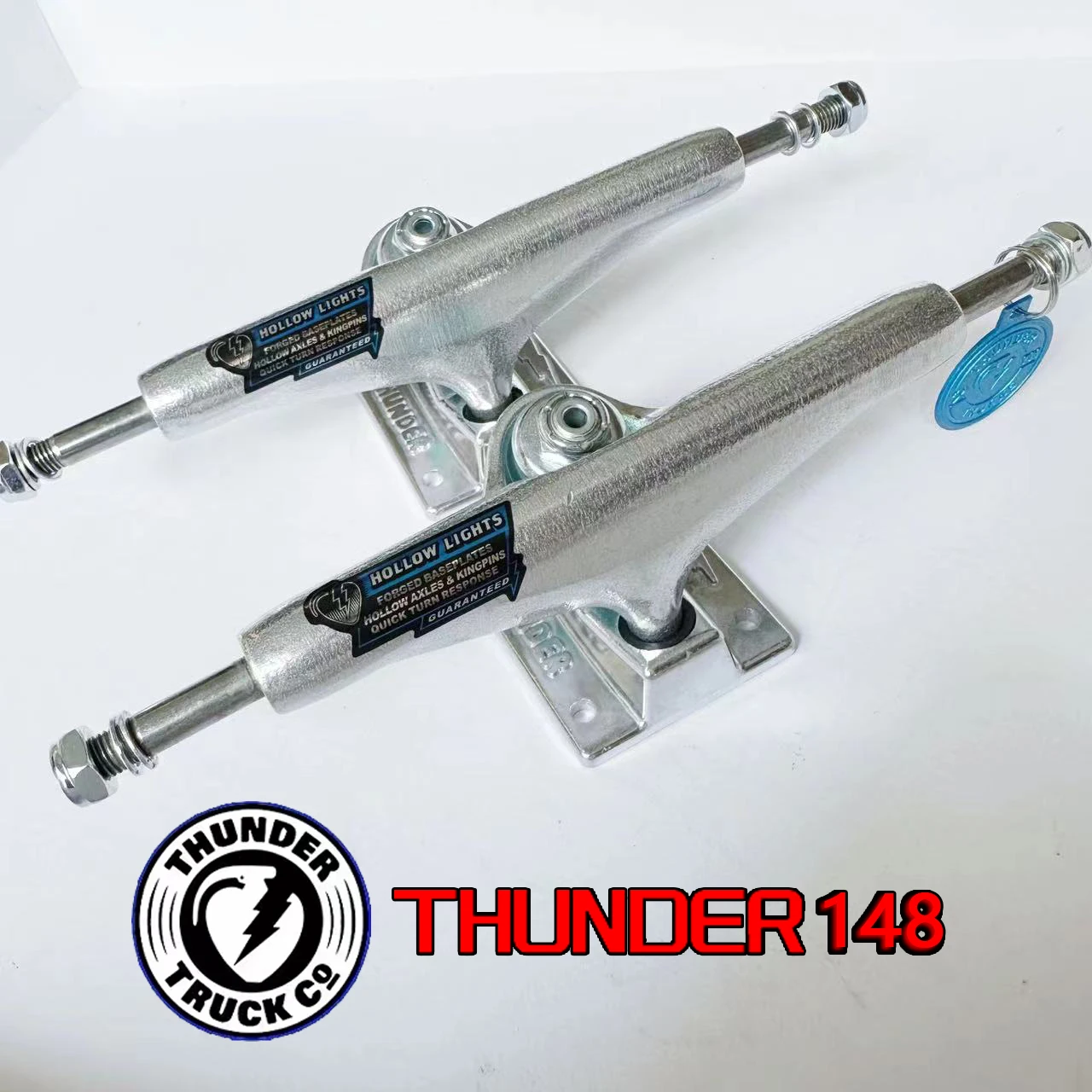 Thunder-soportes de aluminio para monopatín, doble hueco, buena calidad, nivel profesional, 149, 148