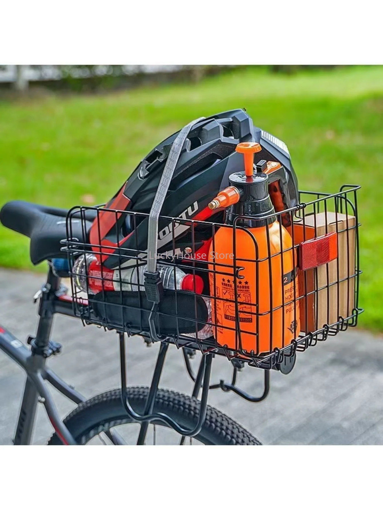 Mountain Biking Books - Keranjang Sepeda Lipat untuk Rak Belakang