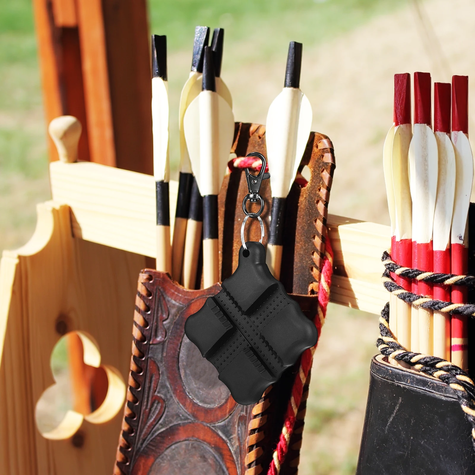 

2 pcs Arrow Pullers Silicone Extractor Quick Release Remover Anti Slip Universal Design High Friction Easy for Daily