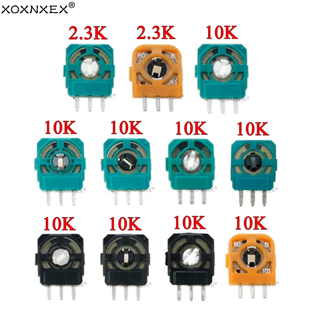 XOXNXEX 1Pcs 3D Analog Micro Switch Sensor For PS4 PS5 Controller 3D Thumbstick Axis Resistors Potentiometer For Xbox one