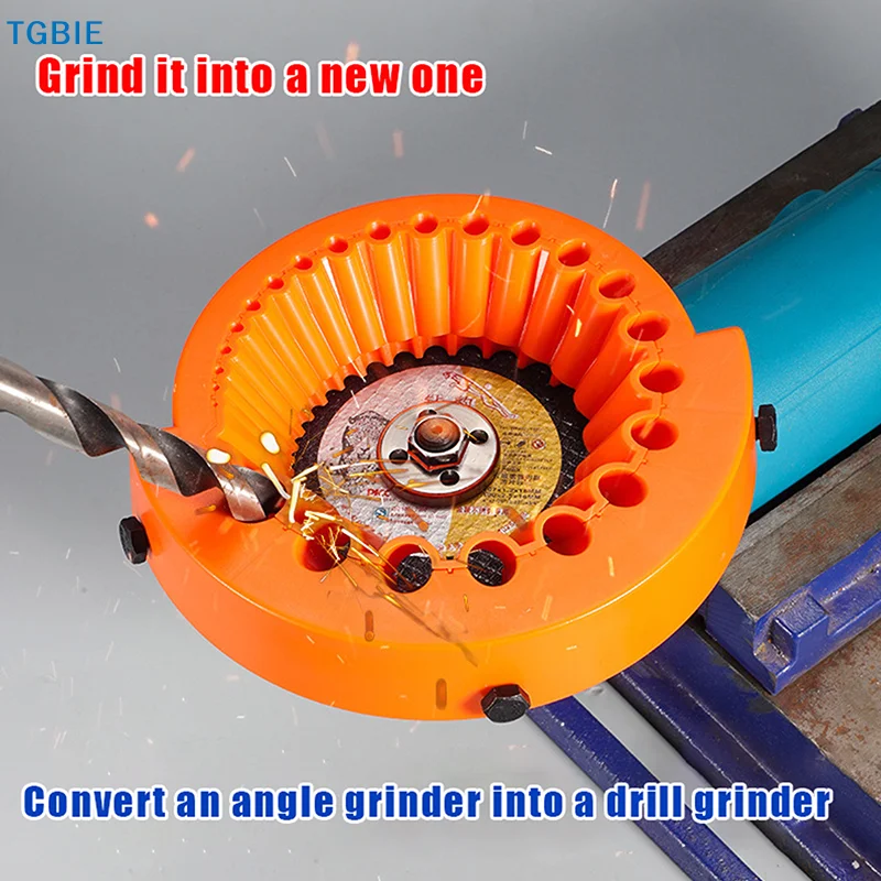 

[TL]【TL】2 To 13mm Multipurpose Drill Bit Sharpener Power Drill Bit Grinding Attachment Drill Sharpener