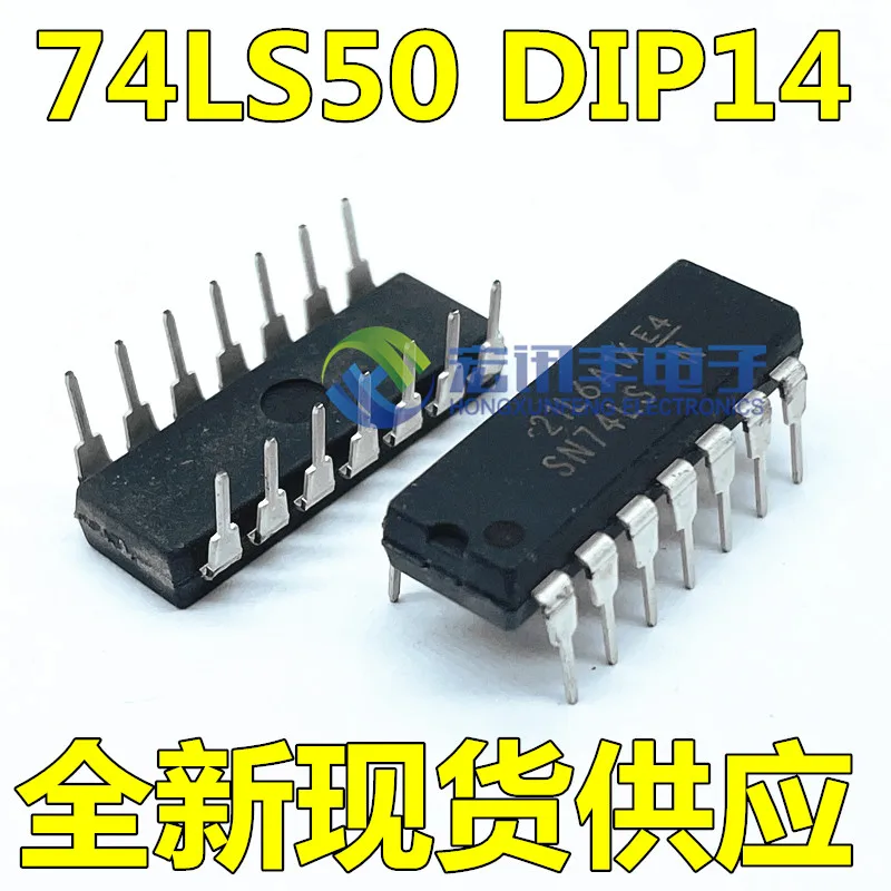 

SN74LS50N HD74LS50P 7450 TTL 2-3/2-2 DIP 10 шт.