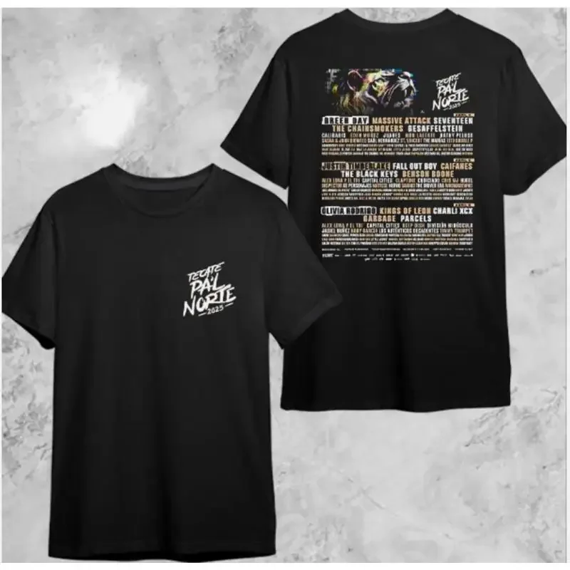 Tecate Pal Norte Lineup Official 2025 Fan S 2 Sides Classic T Shirt