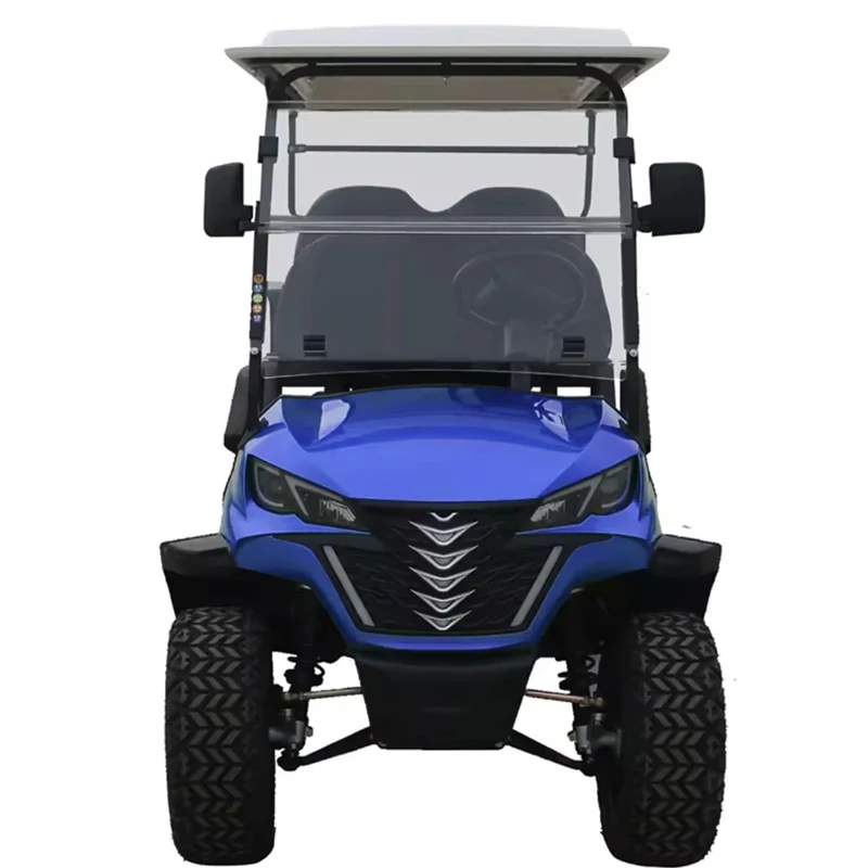 

2+2 Seats 4 Seats with 5KW AC Motor Controller Electric Golf Cart Hunting Cart Off-road Electric Golf Cart