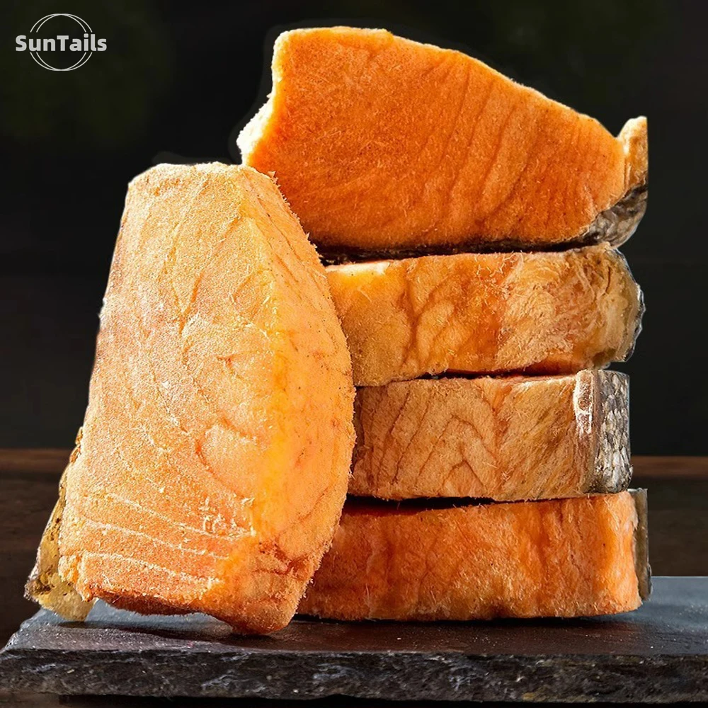 تجميد السلمون المجفف يعامل القطط والكلاب، القبض البري، مكون واحد |   قيمة طبيعية عالية |   خالي من الغلوتين، خالي من الحبوب