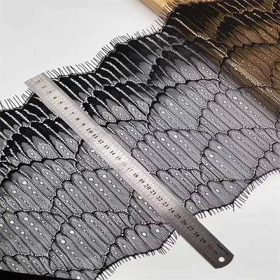 Exquisite Quality Export Beard Edge Eyelash Lace Lace Accessories Hand Stitched Clothing Scarf Shawl Splicing