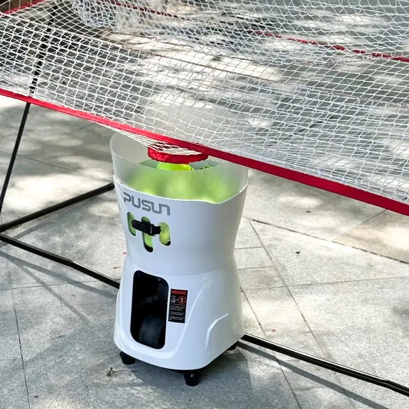 Lightweight Tennis Equipment for Training PT-MINI Pro + Ball Collecting Net Set Tennis Shooting Machine with APP Control