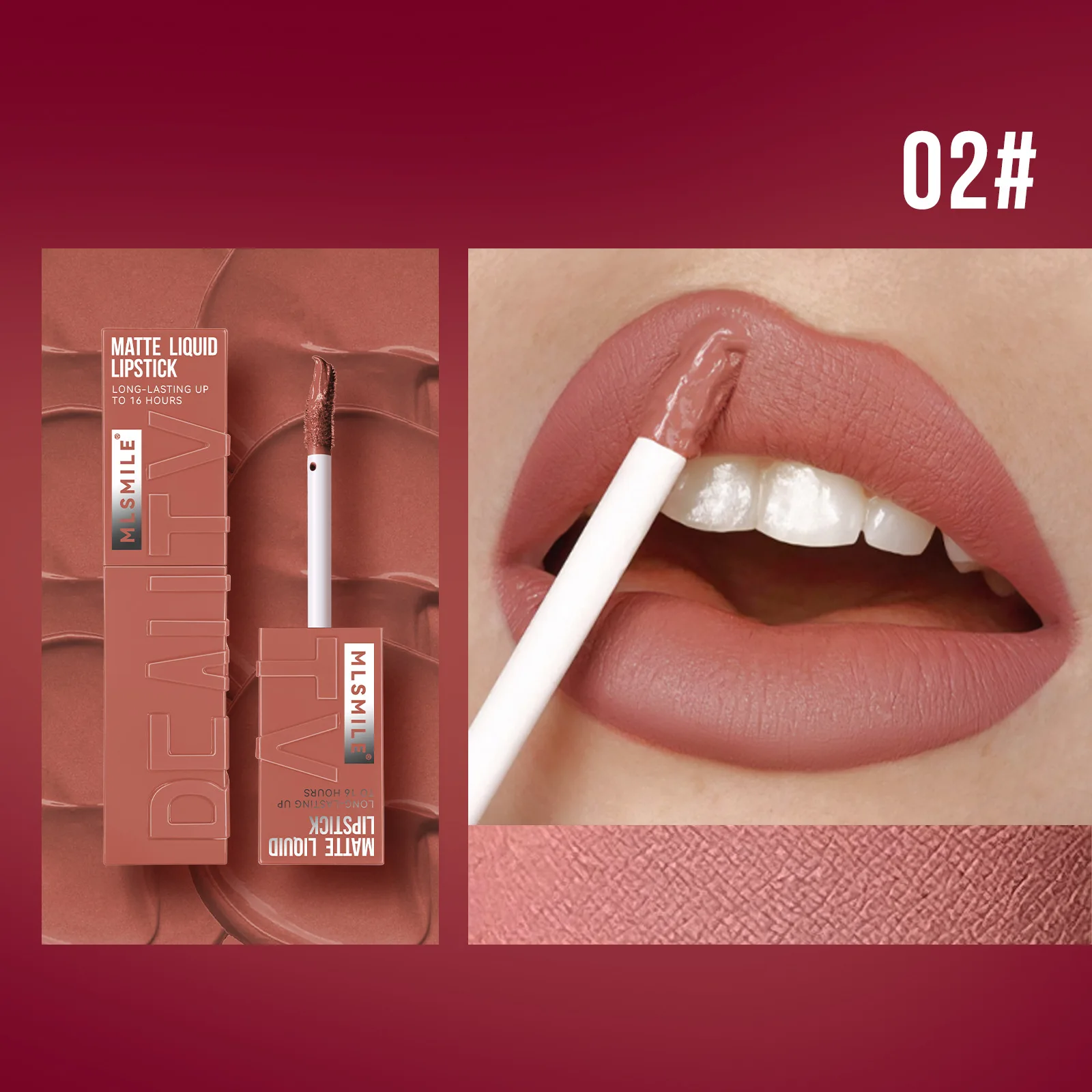 6 Colors Matte Liquid Lipstick Transfer Proof Long Lasting Velvet Lip Tint Highly Pigmented Smudge Resistant Makeup