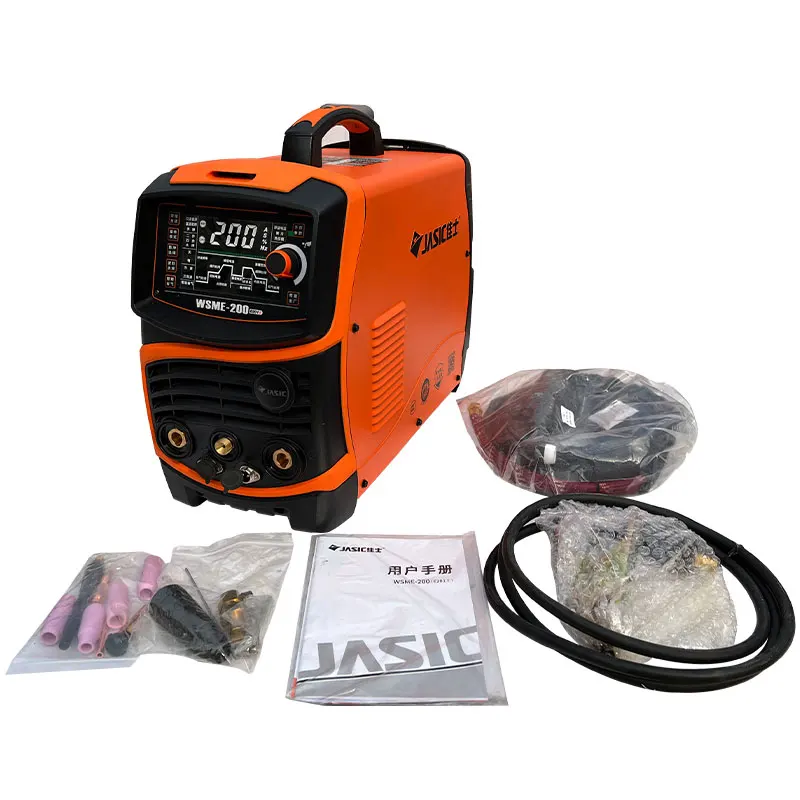 New JA/SIC WSME-200 (E201II) Inverter DC Motor Pulse AC/DC TIG Welder 1~220V High Performance Welding Machine