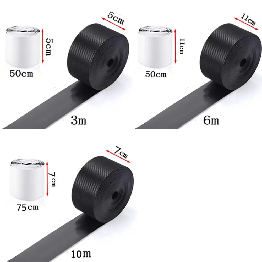 دائم 3/6/10 متر أريكة لعبة مانع الغبار قابل للتعديل أريكة حافة يربك النايلون لاصق حزام تحت الأريكة مانع
