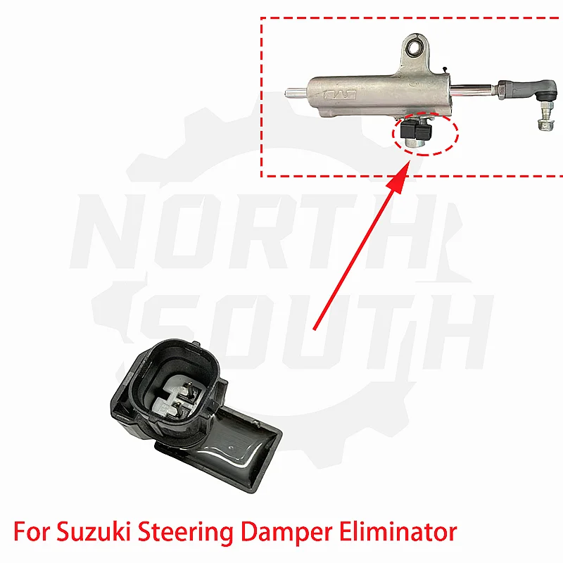 For Suzuki GSXR600 GSXR750 GSXR1000 K8 K9 L0 L1 L2 L3 L4 L5 L6 L7 L8 L9 M0 M1 M2 M3 M4 Steering Damper Eliminator