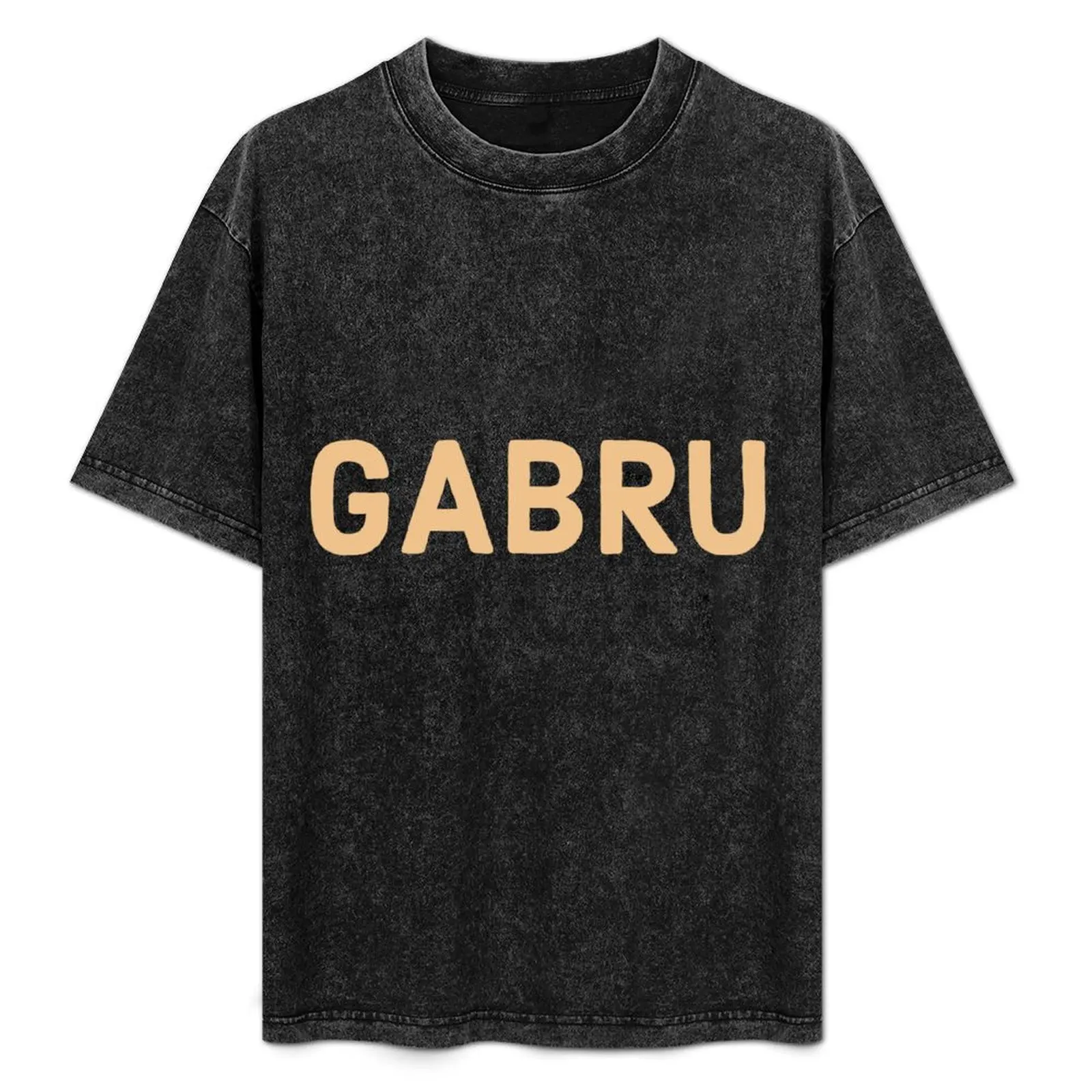 

Gabru T-Shirt Casual Minimalist Short Sleeve Top