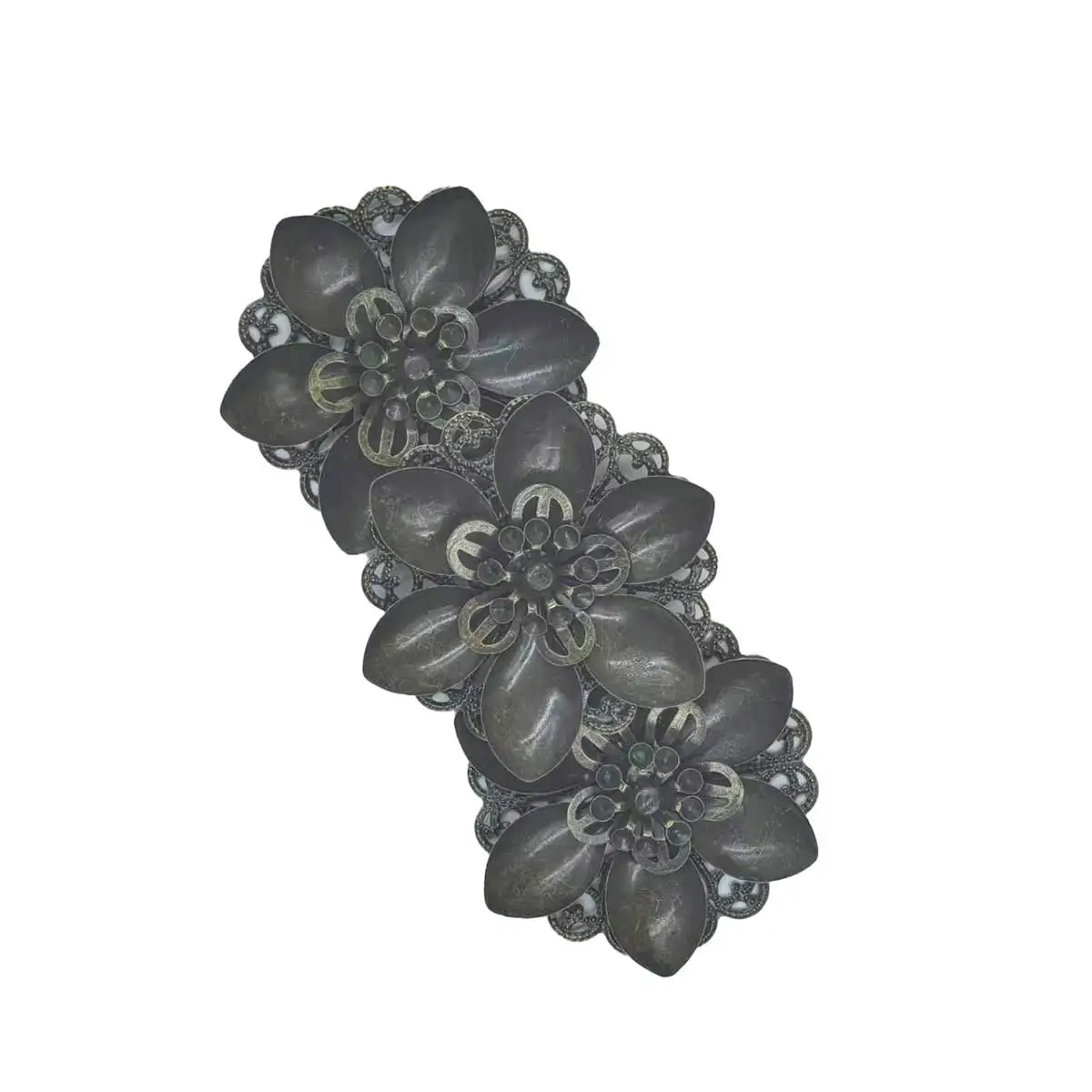 Wholesale Filigrane Flower Charm Cameos Connectors 46mm DIY Embellissment Handicrafts Apparel Headwear Decoration Accessories