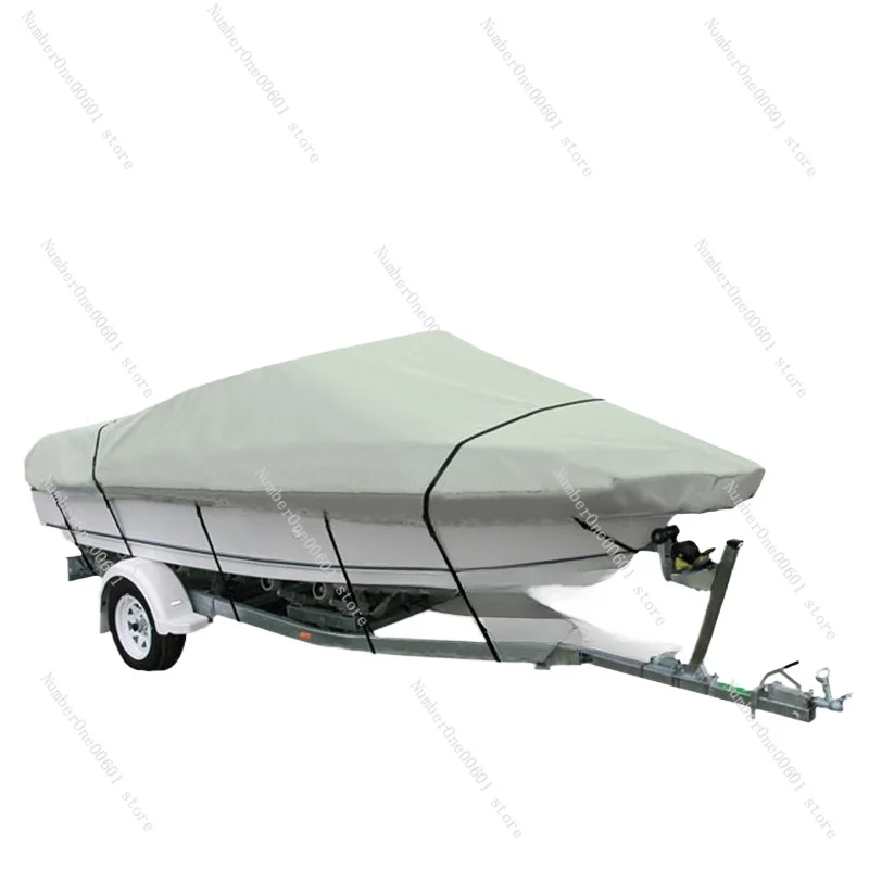 

Shippable Boat Cover for Yacht Aluminum Alloy Rain-Proof FRP Sports Speedboat Rubber Raft Fishing Boat Lure