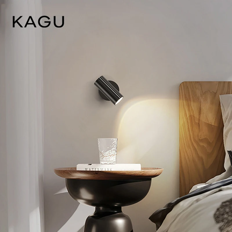

Modern LED Bedside Rotating Wall Lamp For Bedroom Bedside Corridor Dressing Room Background Wall Lamp Home Lndoor Lighting