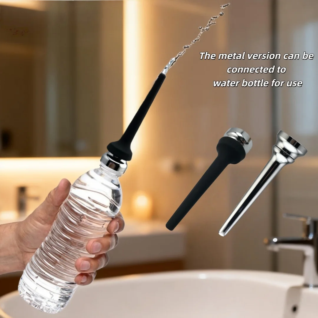 Handheld Shower Head Can Be Connected To Mineral Water Bottles and Showerheads for Easy Installation in Household Bathrooms